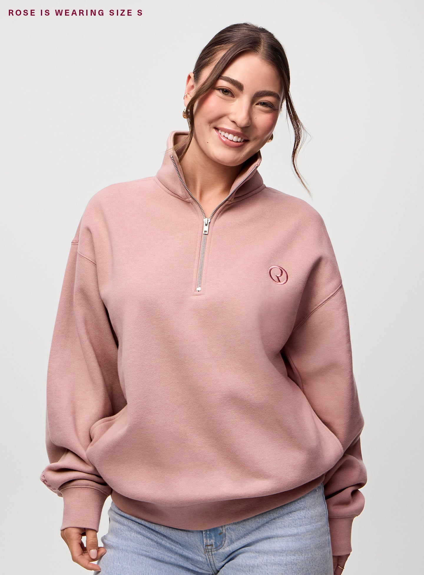 ON-FIGURE-QUARTER-ZIP-SWEATSHIRT-S